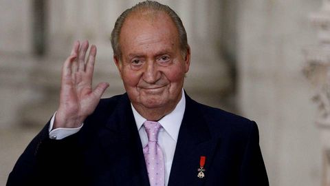 El rey, el día de su abdicación