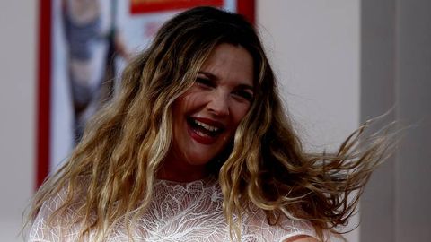 La actriz Drew Barrymore en un reciente estreno de cine