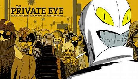 El cartel de esta edición es obra de Max, invitado en el salón el año pasado. Arriba, «The Private Eye», de Marcos Martín, y a la derecha, ilustración de Jano.