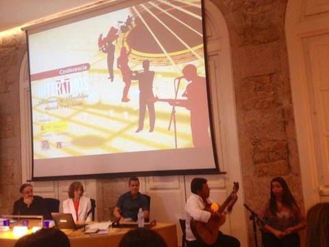El cuadro flamenco Marina Romero, de Sevilla, actuó en el inicio de la jornada