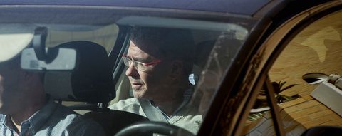 granados.Francisco Granados abandona su casa custodiado por la Guardia Civil