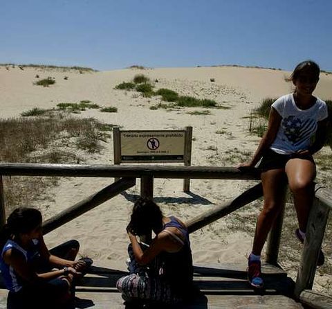 <span lang= es-es >Las dunas</span>. Más de un 23% de los coruñeses que participaron en la encuesta aseguraron conocer el parque de Corrubedo.
