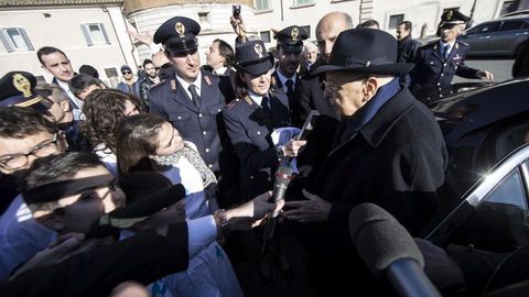 Giorgio Napolitano, presidente de Italia