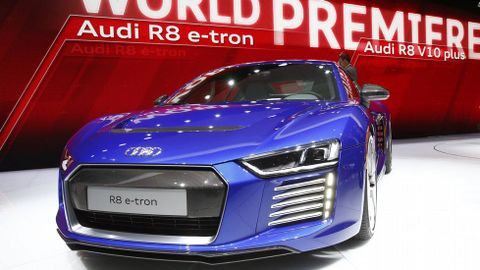 El Audio R8 e-tron, modelo eléctrico de la cada alemana.
