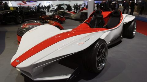 El nuevo Sbarro Triple se expone en el Salón Internacional del Motor de Ginebra.