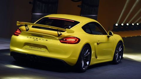 El nuevo Porsche Cayman GT 4.