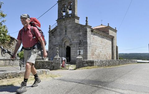 El templo, dedicado a Santiago y ubicado en la Vía da Prata, volverá a abrir para los peregrinos