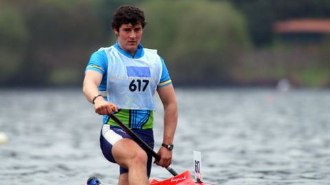 Cal, en el Campeonato de España de piragüismo (2006).