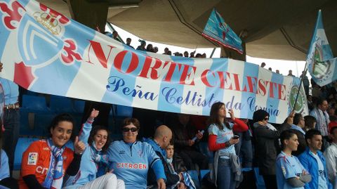 Norte Celeste está representado en cada partido que el Celta disputa como local.