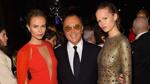 Natasha Poly, Michael Kors y Anna Ewers.