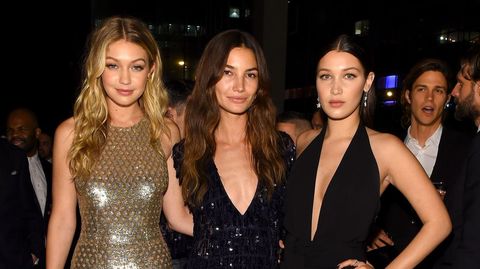 Gigi Hadid, Lily Aldridge y Bella Hadid