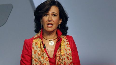 La presidenta del Banco Santander, Ana Botín
