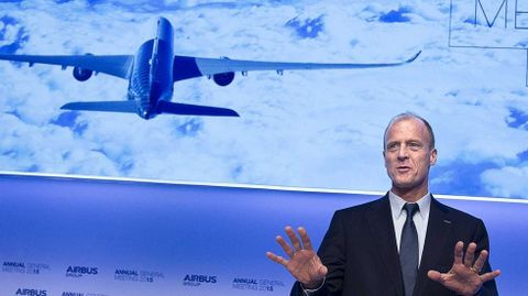 El presidente de Airbus, Tom Enders