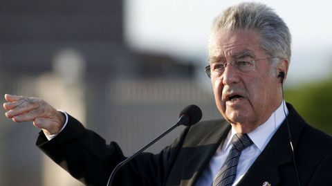 El presidente de Austria, Heinz Fischer