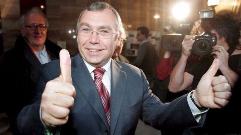 El ex canciller federal de Austria, Alfred Gusenbauer