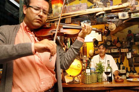 Antonio Seijo, excelente violinista, formó parte de Milladoiro.