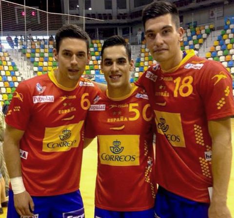 Pablo Cacheda y Pedro Rodríguez compartieron su debut con su compañero Ángel Fernández.