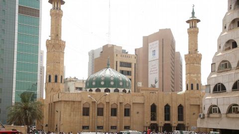 La mezquita Al Iman al Sadik, situada en el barrio de Al Sawaber de la capital kuwaití, donde se produjo el atentado