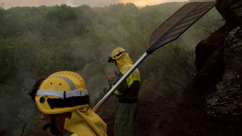 La zona afectada en O Courel está dentro de la Rede Natura