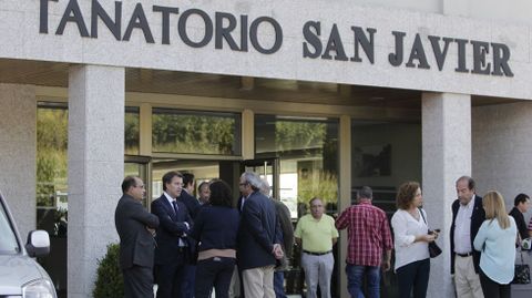 Feijoo visitó esta mañana a las familias de los fallecidos