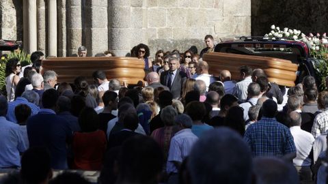 Funeral de Miguel Caridad Pereiro y Ana Cayazzo Rey.