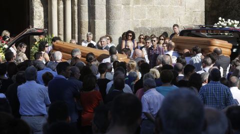 Funeral de Miguel Caridad Pereiro y Ana Cayazzo Rey.