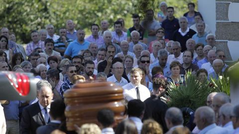 Entierro de Marcos Prego Candal en Santiago de Sumio, en Carral.