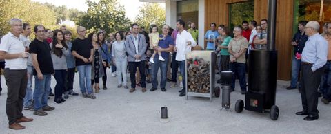 La jornada contó con un curso sobre construcción de una estufa de mampostería en el que participaron una treintena de personas.