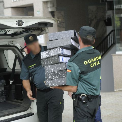 La Policía Judicial de la Guardia Civil incautó documentación.