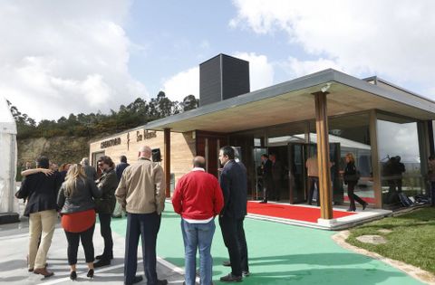 El crematorio de A Reigosa es la última nave que se ha inaugurado en un polígono en la comarca.