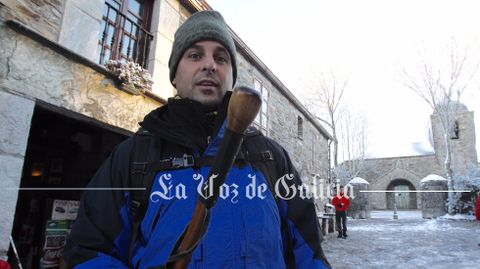 Francisco Rivera Ordóñez en O Cebreiro