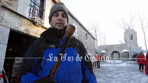 Francisco Rivera Ordóñez en O Cebreiro