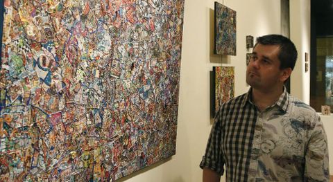 La exposición en la galería de arte Visol incluye objetos procedentes de distintas partes del mundo