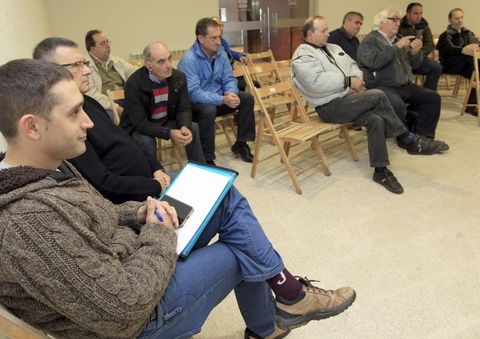 La reunión de ayer en el consistorio de Viveiro.