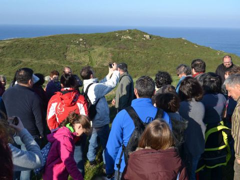 La visita a Castromiñán del sábado abrió el proyecto.