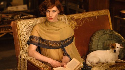 Eddie Redmayne en un fotograma de «La chica danesa»