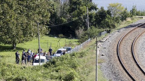 Una redada contra furtivos en la zona de O Couto