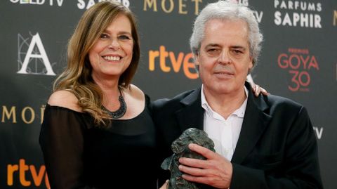 El productor Andrés Santana, Goya a la Mejor dirección de producción por su trabajo en «Nadie quiere la noche»