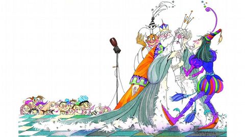 Ilustración del libro «Noite de Reis en Kalpankalá». Editorial Everest. 2005