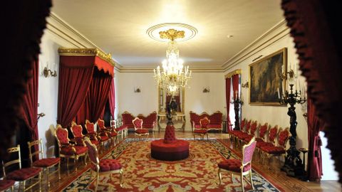 Vista del salón del Trono de Capitanía