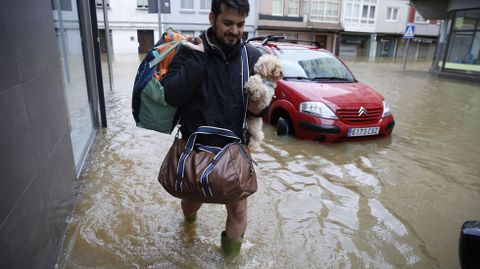 Inundación en Sada