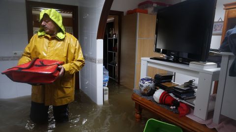 Inundación en Sada