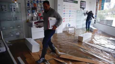 Inundaciones en Sada