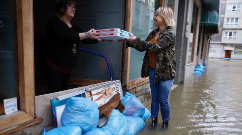 Inundaciones en Sada