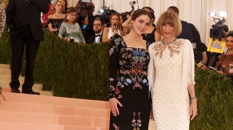 La editora de «Vogue» Anna Wintour y su hija Bee Shaffer.