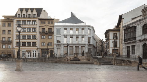 Edificio de la ampliación del Museo de Bellas Artes de Asturias
