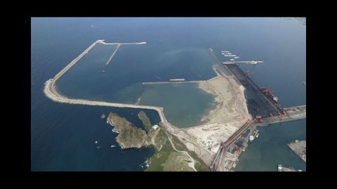 Obra de ampliación de El Musel
