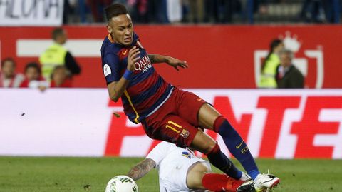 Neymar, en una imagen de la pasada temporada