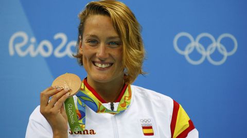 La nadadora Mireia Belmonte