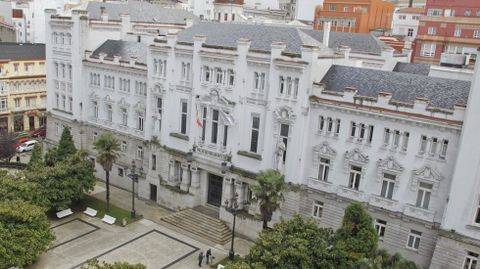 Sede del Tribunal Superior de Xustiza de Galicia, en A Coruña